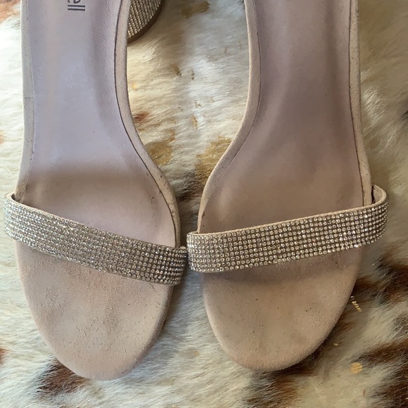 Jeffrey Campbell Laura Nude Suede Champagne Heels - Picture 11 of 12